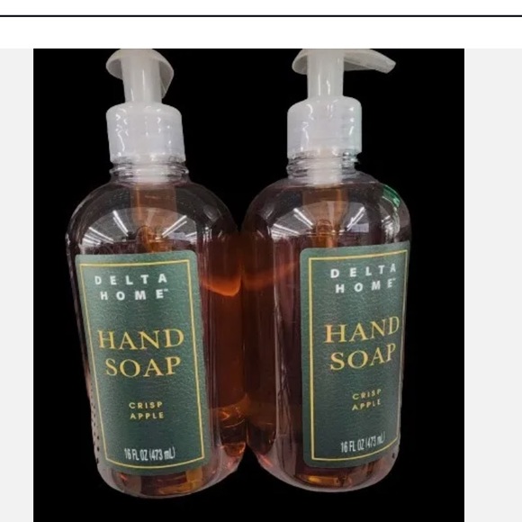 NWT Delta Home Winter Holiday Scented Soap Apple, Cinnamon, Pumpkin etc 16floz - Picture 5 of 5